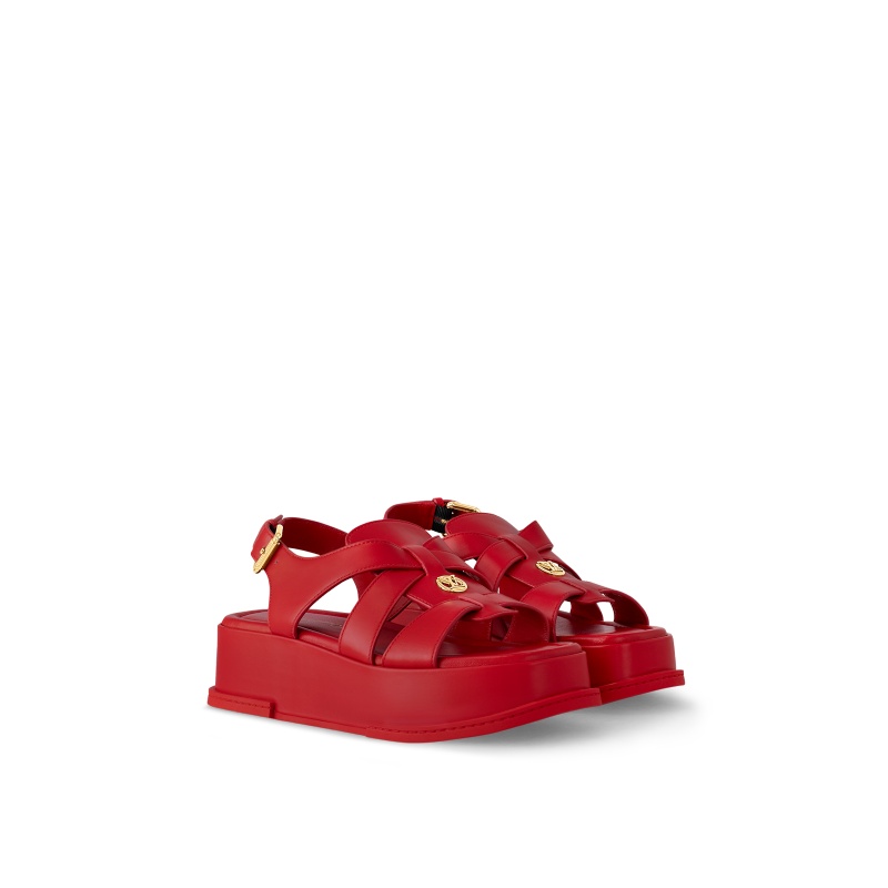Maya Flatform Sandal - Image 1